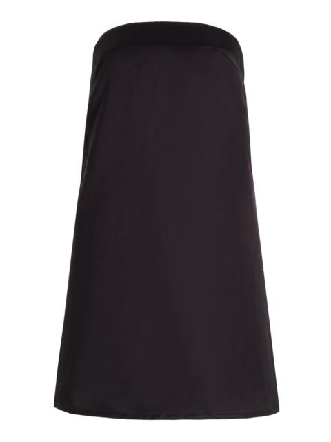 POSSE Exclusive Haley Crepe Strapless Mini Dress black