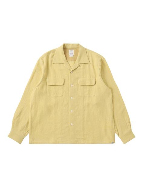 visvim CARROW SHIRT L/S YELLOW