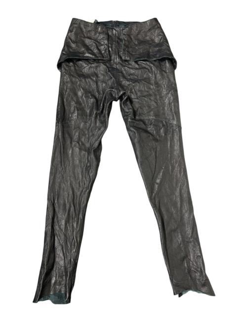 Other Designers ⚡️Vintage Donna Karan Black Leather Skinny