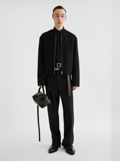Wool Zip-up Jacket