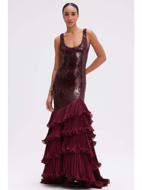 PatBO SEQUIN DROP WAIST GOWN (RUNWAY)