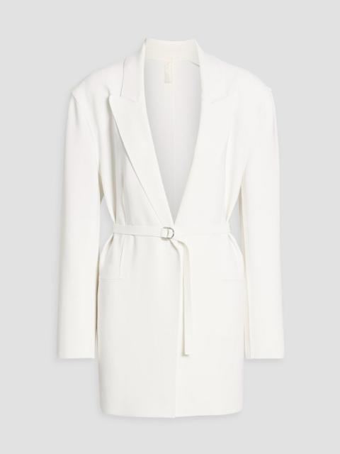 NORMA KAMALI Belted cady blazer
