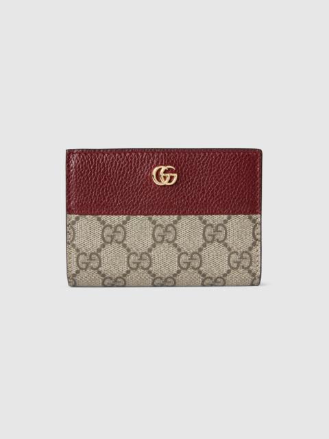 GUCCI GG Marmont bi-color medium wallet