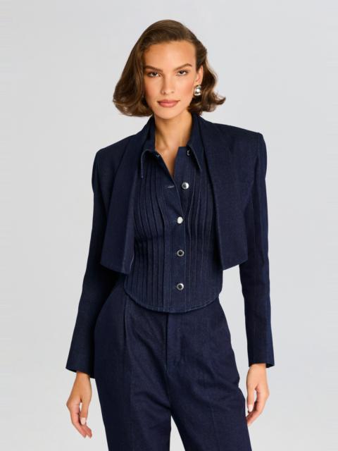 RETROFÊTE CLARA DENIM BLAZER