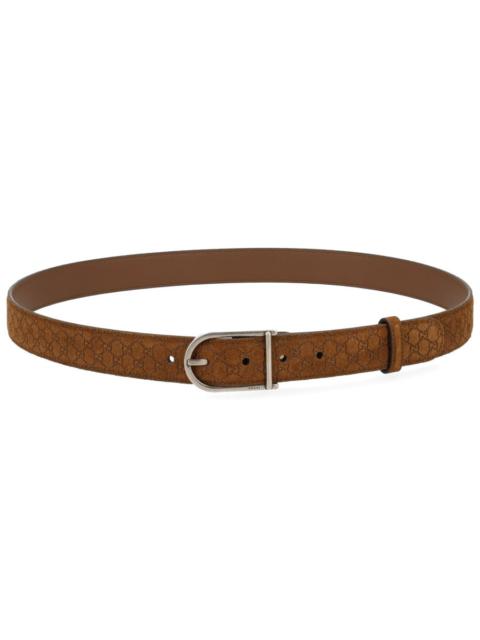 GUCCI Gucci Men Reversible Leather Belt
