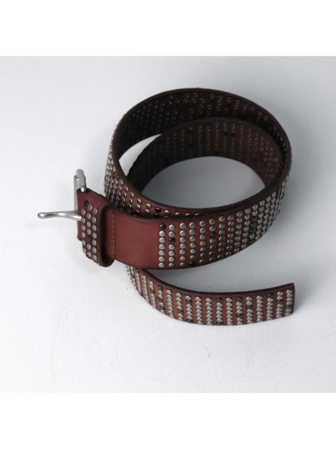 Other Designers LIEBESKIND BERLIN - Liebeskind Deadstock Hand Made Studded Pin Buckle Belt