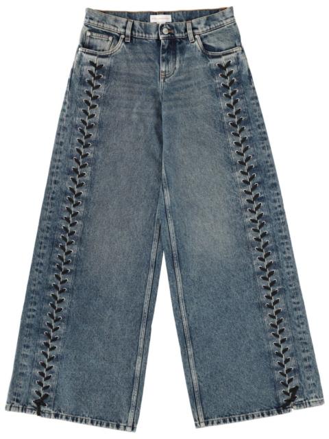 Stella McCartney Stella Mccartney Women Jeans With Laces
