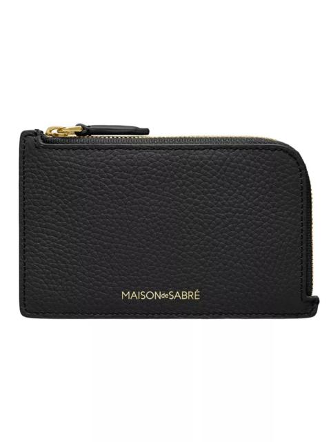 MAISON de SABRÉ Leather Zip Card Holder