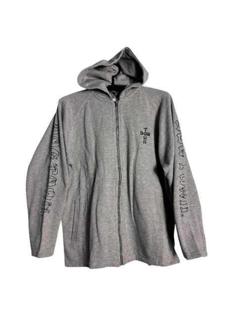 Other Designers Vintage - 🔥RARE🔥Vtg Dogtown Black Dragon Skateboard Zipper Hoodie
