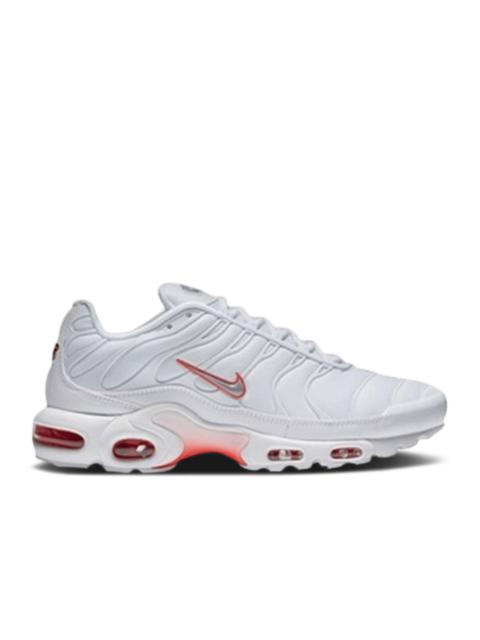Nike AIR MAX PLUS 'WHITE GREY CRIMSON'