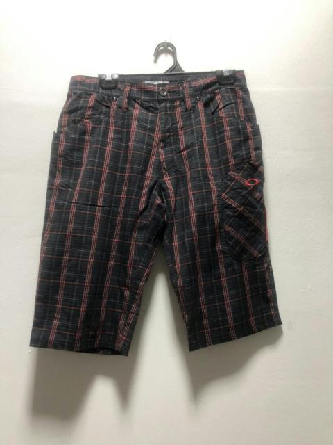 Other Designers OAKLEY Short Pants SS12 Plaid Cut Side Zip