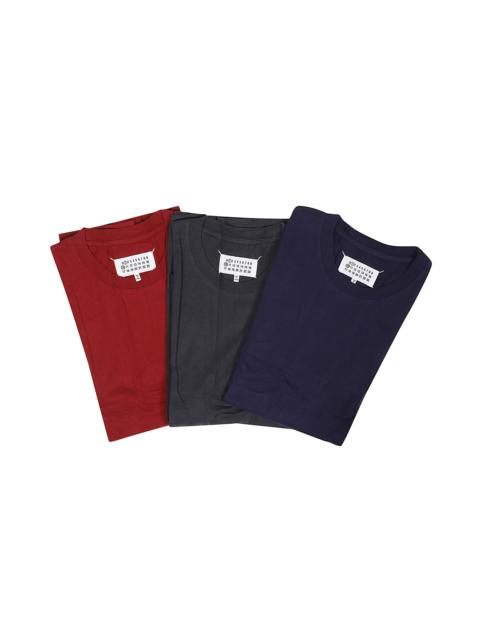 Maison Margiela 3-pack cotton t-shirts