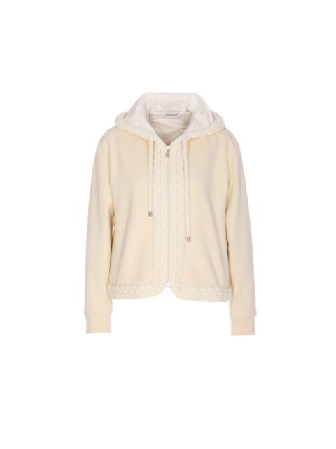 Moncler Moncler Women Logo Zip Up Cardigan