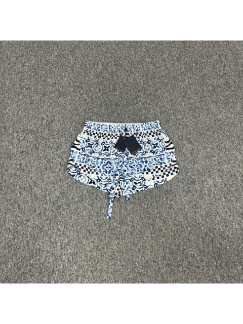 Louis Vuitton Louis Vuitton Blue White Monogram Shorts