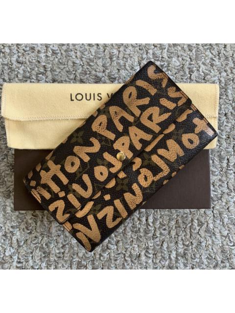 Louis Vuitton S/S 2001 Louis Vuitton x Sprouse Graffiti Monogram Wallet