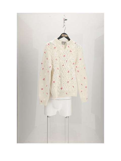 Dior Dior Homme Look 59 Knit Fiori White/Multicolor