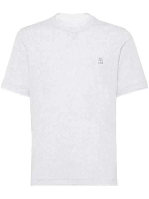 Brunello Cucinelli Brunello Cucinelli Men T-Shirt With Faux-Layering