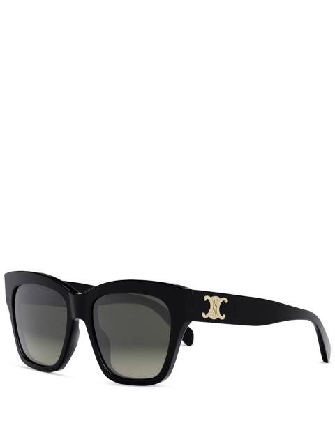 CELINE Triomphe Geometric Sunglasses, 55mm
