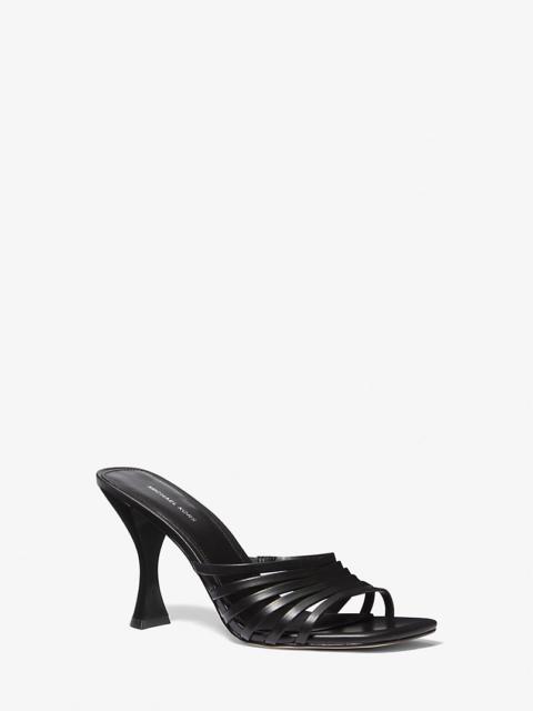 MICHAEL KORS Haisley Leather Sandal