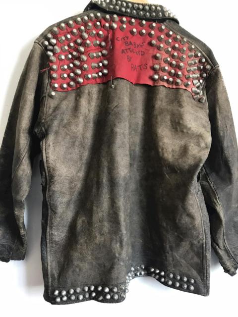 Other Designers Japanese Brand - Leather Studded City Baby Attacked By Rat Punk Jacket