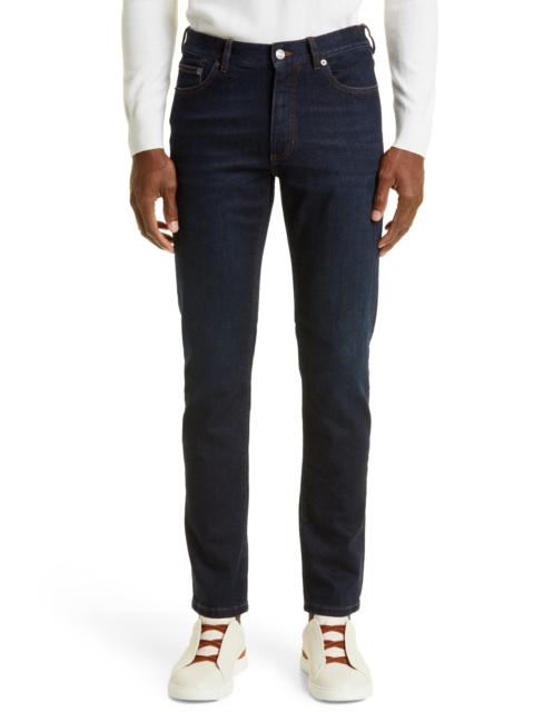 ZEGNA Men's Stretch Denim City Fit Jeans