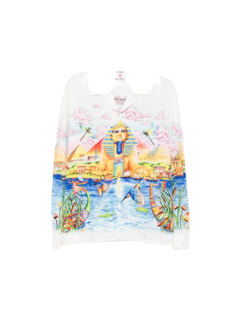 CASABLANCA Casablanca White Shirts Men