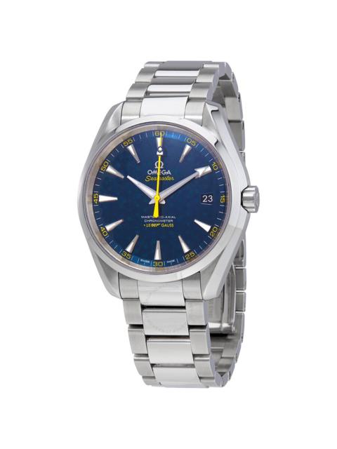 Pre-owned Omega Seamaster Aqua Terra Automatic Chronometer Blue Dial Men's Watch OM23110422103004