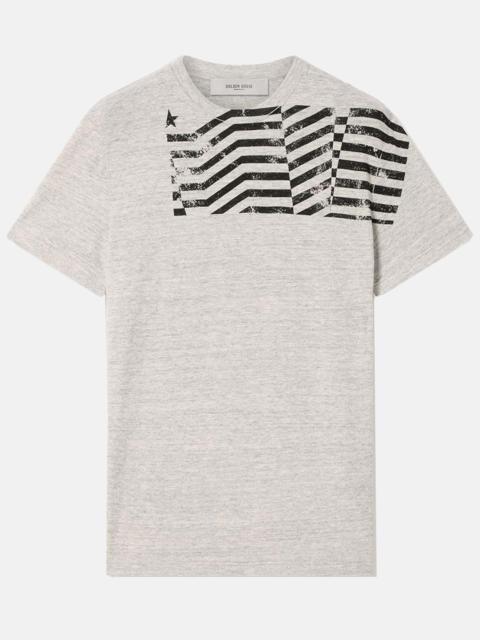 Golden Goose Flag print T-shirt