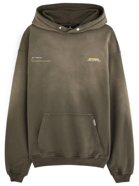 Represent Patron Of The Club Hooded Cotton Sweatshirt