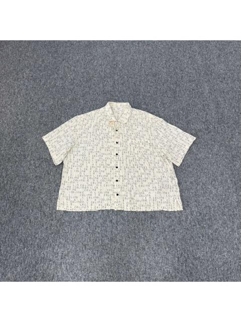 CELINE CELINE HAWAIIAN SHIRT IN PRINTED VISCOSE