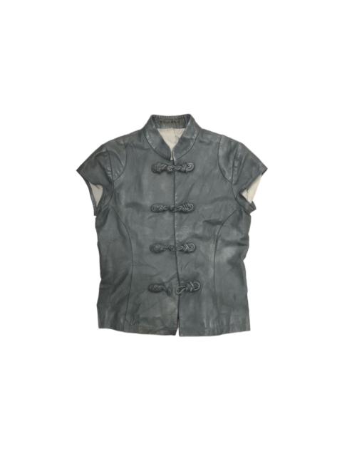 Other Designers Beauty Beast - Archive SAMPLE Beauty:beast mandarin leather top