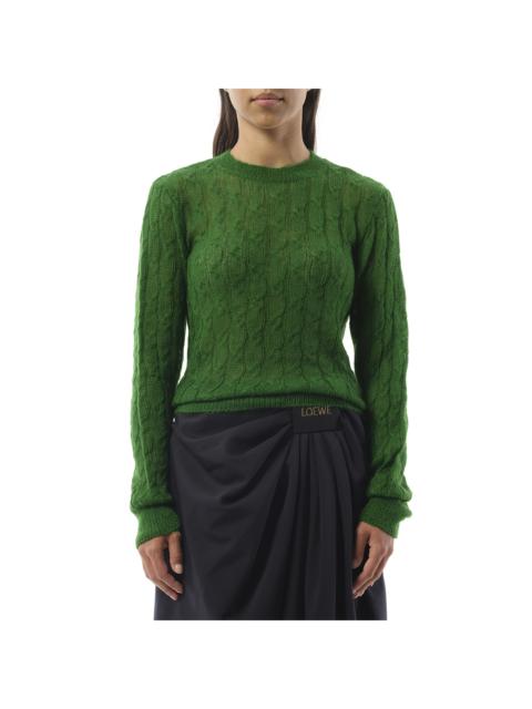 Loewe Knit Sweater in Green