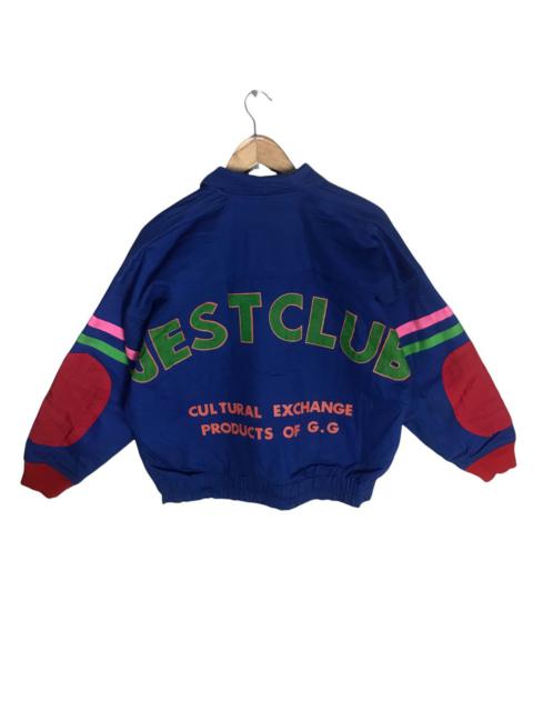 Other Designers Vintage - Jes club by happen club big spell bomber jacket
