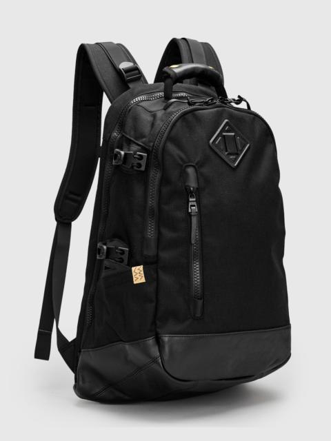 visvim Cordura 20L Backpack in Black Lambskin