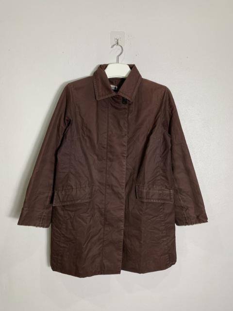 Faded Brown Burberry Long jacket
