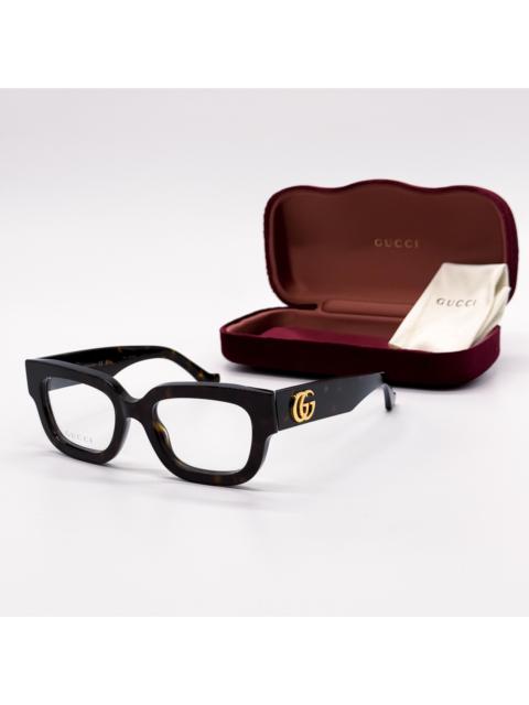 GUCCI NEW GUCCI GG1548O 005 DARK HAVANA WOMEN EYEGLASSES GUCCI