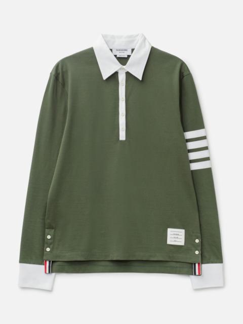 Thom Browne JERSEY 4-BAR RUGBY POLO