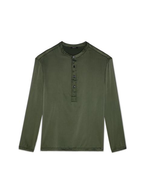 TOM FORD SILK PAJAMA HENLEY
