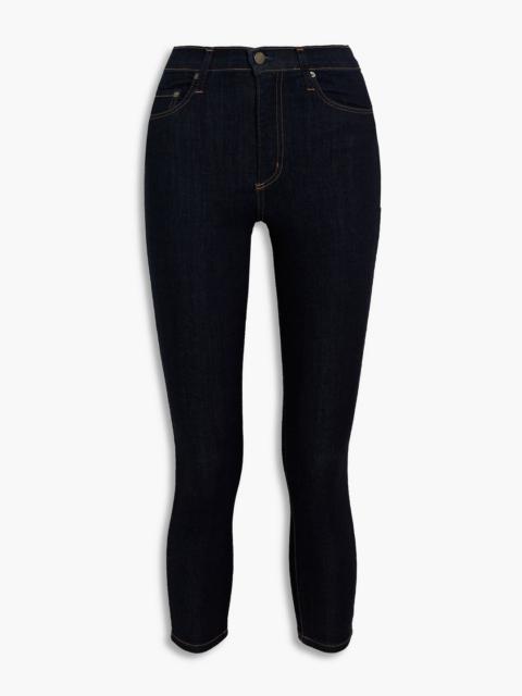 Other Designers Siren cropped high-rise skinny jeans