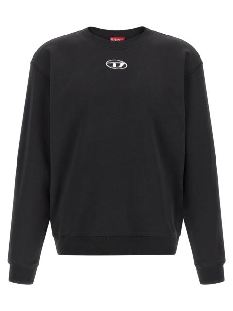 Diesel S-Norm-Iod Sweatshirt Black