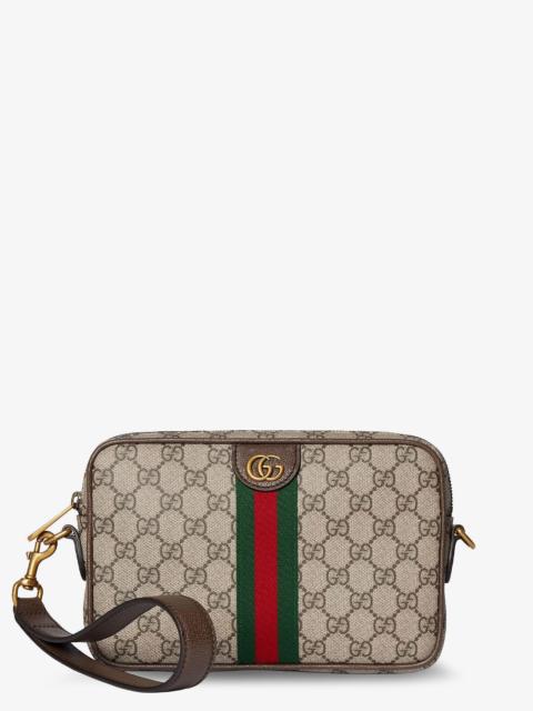 GUCCI Gucci Ophidia GG Supreme Crossbody Bag Beige