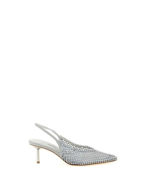 Other Designers LE SILLA Gilda Gray Slingback Pumps New & Authentic (Women's