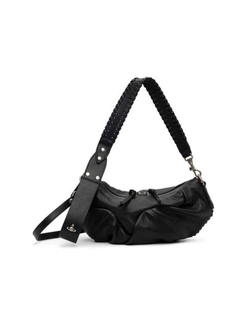 Vivienne Westwood Black Agnes Small Shoulder Bag