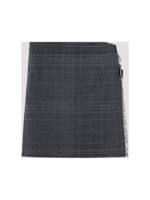 BALENCIAGA Pleated Mini Skirt