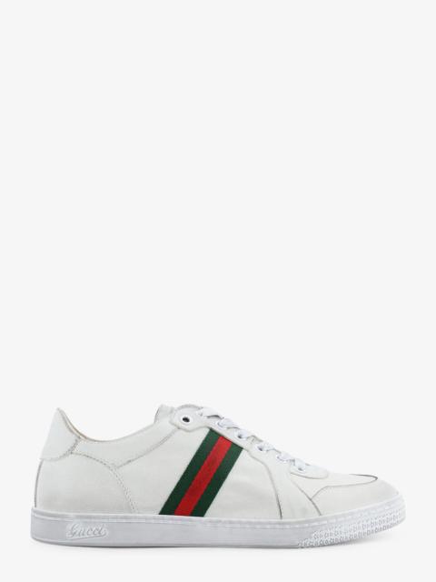 GUCCI Stretch Leather Sneakers