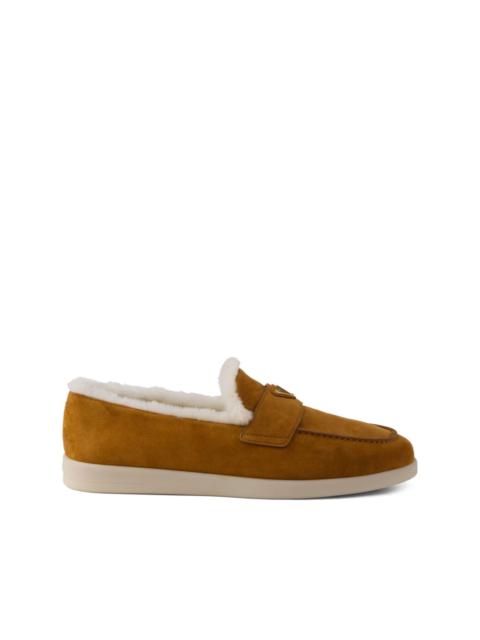 suede loafers