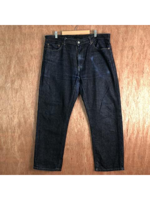 Other Designers Uniqlo - Uniqlo Dark Blue distressed Denim Pants #c266