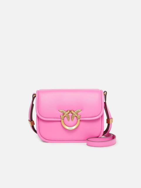PINKO MEDIUM SHOULDER BAG LOVE BAG BOX IN NAPPA LEATHER