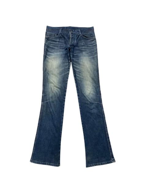 Other Designers 5351 Pour Les Hommes Denim Wolf Low Flare Jeans