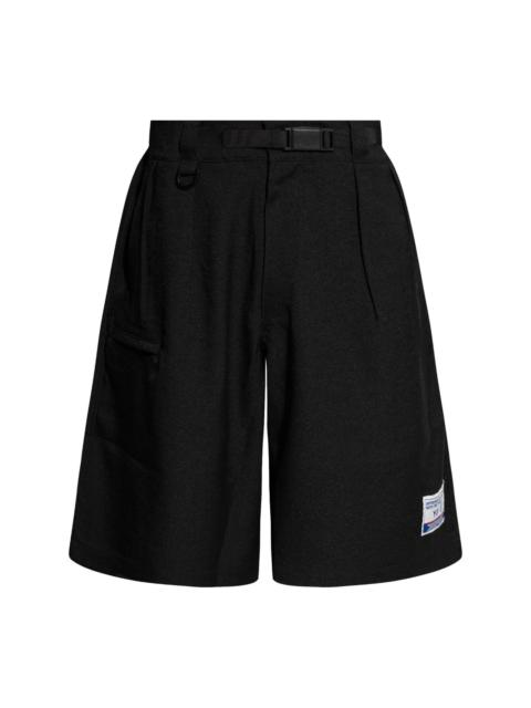 Y-3 logo shorts